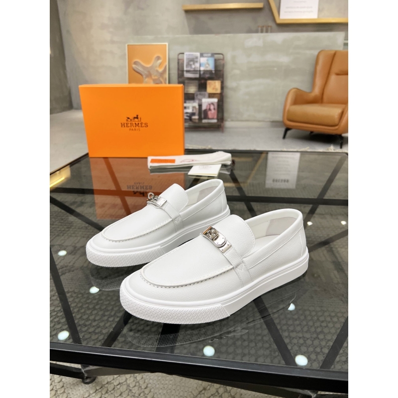 H**mes leather shoes